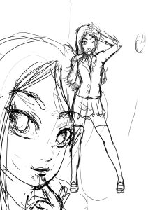 差分イラストトイレマジックミラー高寺みずきリメイク版制作のお知らせ☆